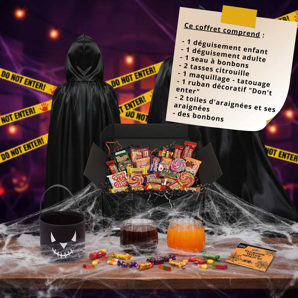 Coffret Halloween parent enfant